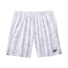 人気‼️ YONEX バドミントン ハーフパンツ グレー 柄パンツ ヨネックス YONEX ヨネックス YONEX バドミントン メンズニットハーフ