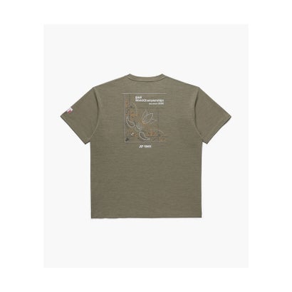 ヨネックス/ユニドライTシャツ(2026世界選手権記念Tシャツ) （モカカーキ）｜詳細画像