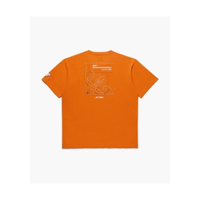ヨネックス/ユニドライTシャツ(2026世界選手権記念Tシャツ) （サンセットオレンジ）｜詳細画像