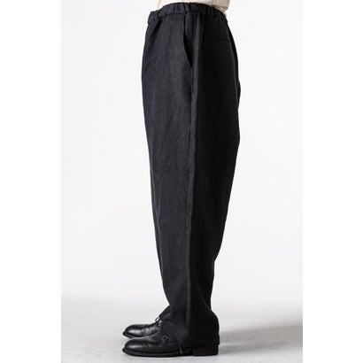 WIDE EASY PANTS （BLACK）｜詳細画像