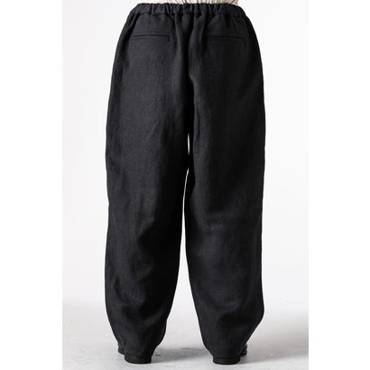 WIDE EASY PANTS （BLACK）｜詳細画像