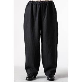 WIDE EASY PANTS （BLACK）