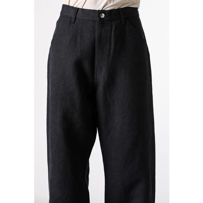 WORK 5POCKET STRAIGHT PANTS （BLACK）｜詳細画像