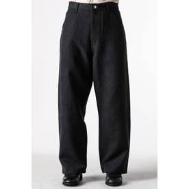 WORK 5POCKET STRAIGHT PANTS （BLACK）