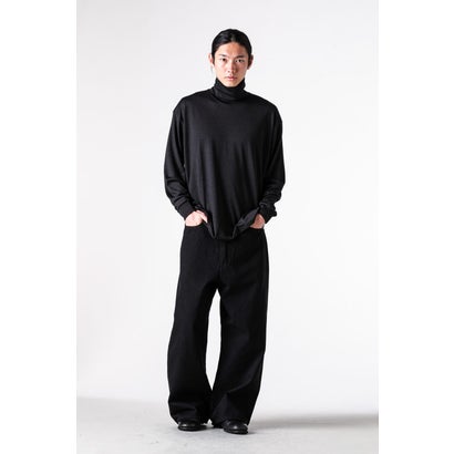 HIGH NECK PULLOVER （BLACK）｜詳細画像