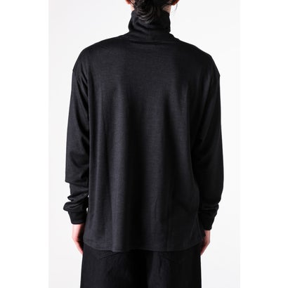 HIGH NECK PULLOVER （BLACK）｜詳細画像