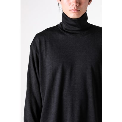 HIGH NECK PULLOVER （BLACK）｜詳細画像