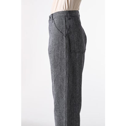 WORK 5POCKET STRAIGHT PANTS （BLACK & BEIGE）｜詳細画像