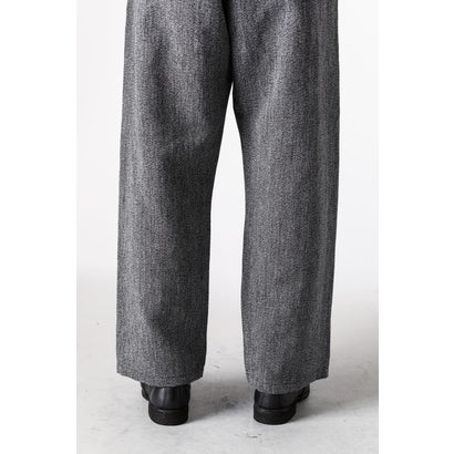 WORK 5POCKET STRAIGHT PANTS （BLACK & BEIGE）｜詳細画像