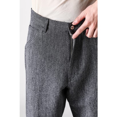 WORK 5POCKET STRAIGHT PANTS （BLACK & BEIGE）｜詳細画像