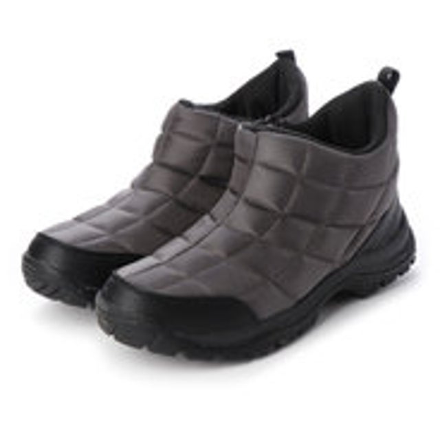 
                    レインブーツ 防水 防寒  メンズブーツ スノーシューズ レインシューズ ジップアップ 軽量 雪 雨 靴 （グレー）