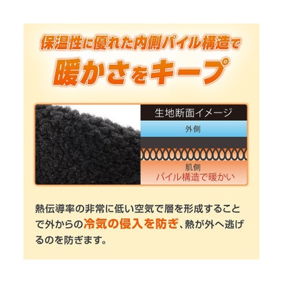 ザムスト/アームスリーブWARM EDITION クロL （BLACK）｜詳細画像