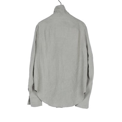 STRIPED HIGH COLLAR SHIRT （L. Gray）｜詳細画像