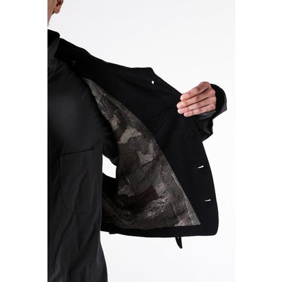 HIGH-NECK UTILITY VEST Black｜詳細画像