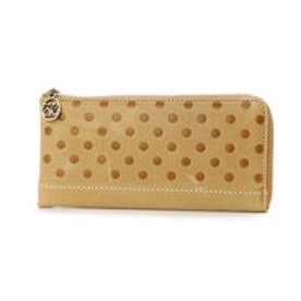 ズッケロフィラート zucchero filato ドット柄長財布 （ピンク 