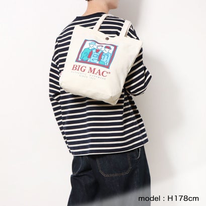 ズッケロ zucchero 【BIG MAC/ビッグマック】帆布トートバッグ （アイボリー1）｜詳細画像