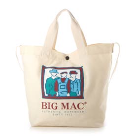 【BIG MAC/ビッグマック】帆布2wayトートバッグ （アイボリー4）