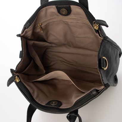 ズッケロ zucchero ズッケロ zucchero トートバッグ 本革   革メッシュ （BROWN）｜詳細画像