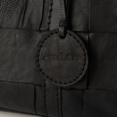 ズッケロ zucchero ズッケロ zucchero トートバッグ 本革   革メッシュ （BROWN）｜詳細画像