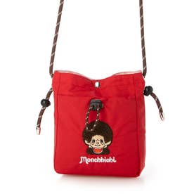 モンチッチ Monchhichi ミニショルダーバッグ （RED）