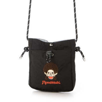 モンチッチ Monchhichi ミニショルダーバッグ （BLACK）｜詳細画像