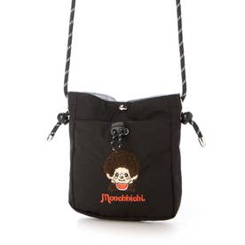 モンチッチ Monchhichi ミニショルダーバッグ （BLACK）