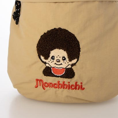 ズッケロ zucchero モンチッチ Monchhichi 巾着ショルダーバッグ 2WAY （KAHKI）｜詳細画像