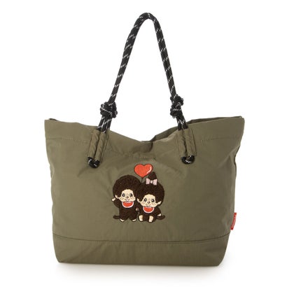 モンチッチ Monchhichi トートバッグ （KAHKI）｜詳細画像
