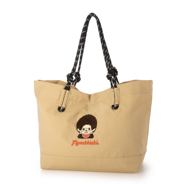 モンチッチ Monchhichi トートバッグ （BEIGE）