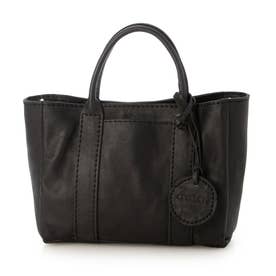 ハンドバッグ 本革 （BLACK）