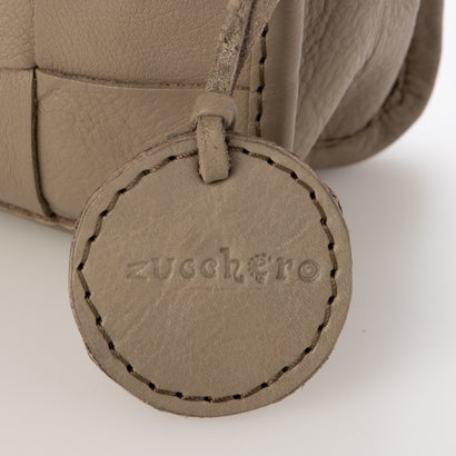 ズッケロ zucchero ズッケロ zucchero トートバッグ 本革   革メッシュ （TAUPE）｜詳細画像