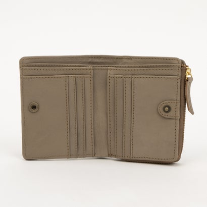ズッケロ zucchero ズッケロ zucchero カウレザーメッシュ2つ折財布 （TAUPE）｜詳細画像