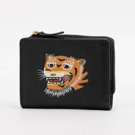 カウレザー ショートウォレット （BLACK）