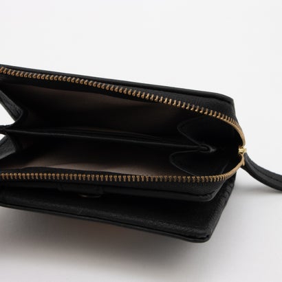 ズッケロ zucchero ズッケロ zucchero カウレザー ショートウォレット （BLACK）｜詳細画像