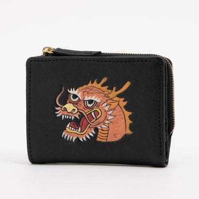 ズッケロ zucchero ズッケロ zucchero カウレザー ショートウォレット （BLACK）｜詳細画像