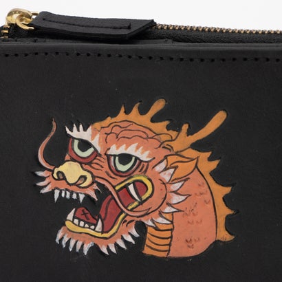 ズッケロ zucchero ズッケロ zucchero カウレザー ショートウォレット （BLACK）｜詳細画像