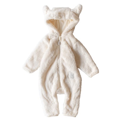 モクモフ mocmof ベビー服 子供服 ベビー キッズ 男の子 女の子 70cm 80cm 90cm 秋冬 赤ちゃん ぬいぐるみスーツ 622-474190 （ねこ）｜詳細画像