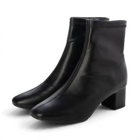 レディースストレッチショートブーツ （BLK）